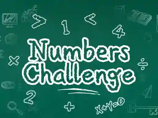Mäng Numbers Challenge Internetis