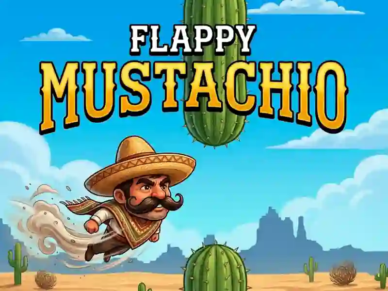 Mäng Flappy Mustachio Internetis
