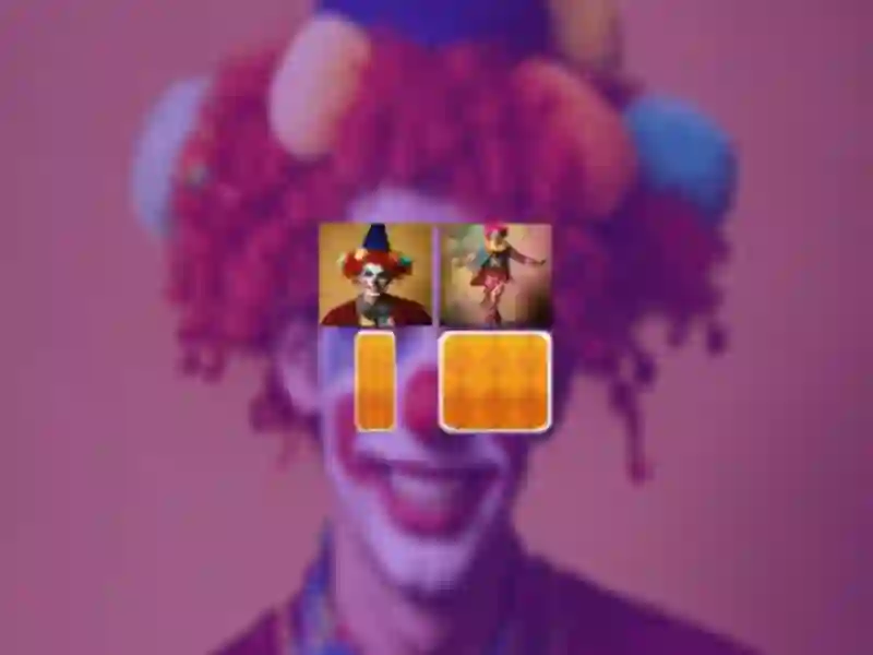 Mäng Clown Memory Match Internetis