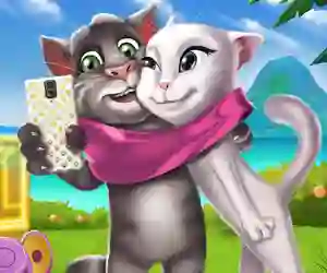 Mäng Kittens Selfie Time Internetis