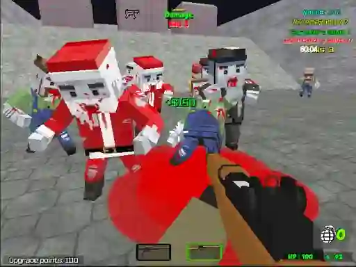 Mäng Pixel Wars Apocalypse Zombie Internetis