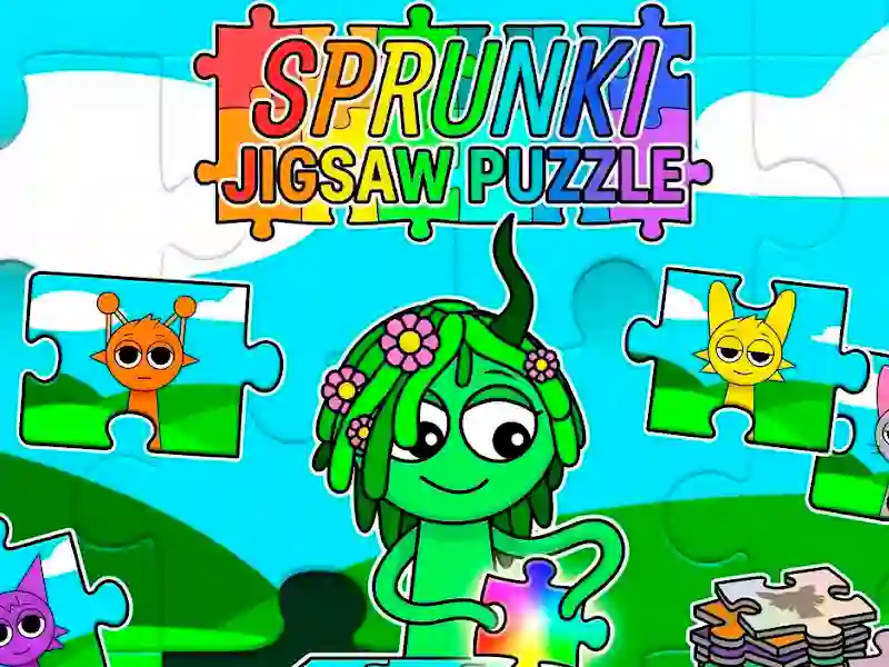 Mäng Sprunki Jigsaw Puzzle Internetis