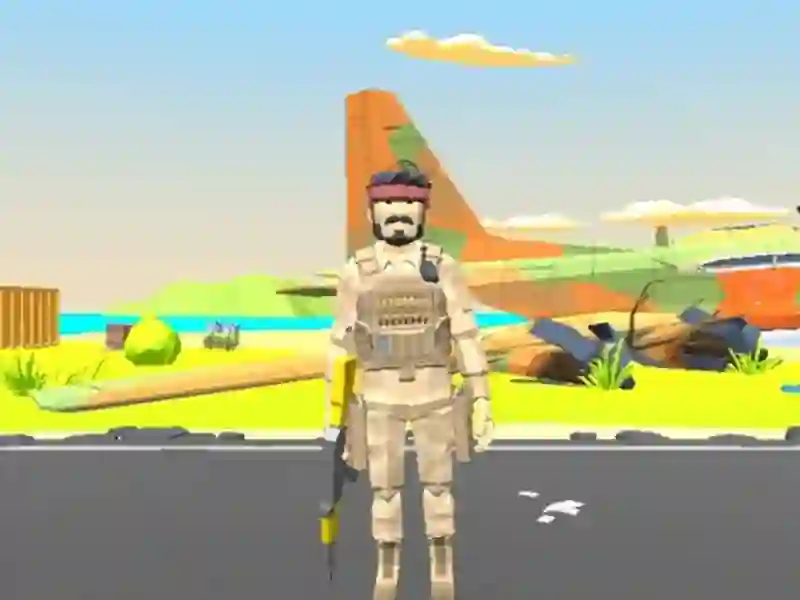 Mäng Commando Arcade Shooter Internetis