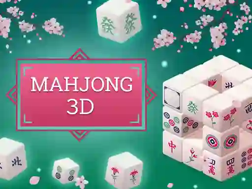 Mäng Mahjong 3d Internetis