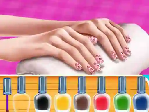 Mäng Elsa's Fashion Nail Art DIY Blog Internetis