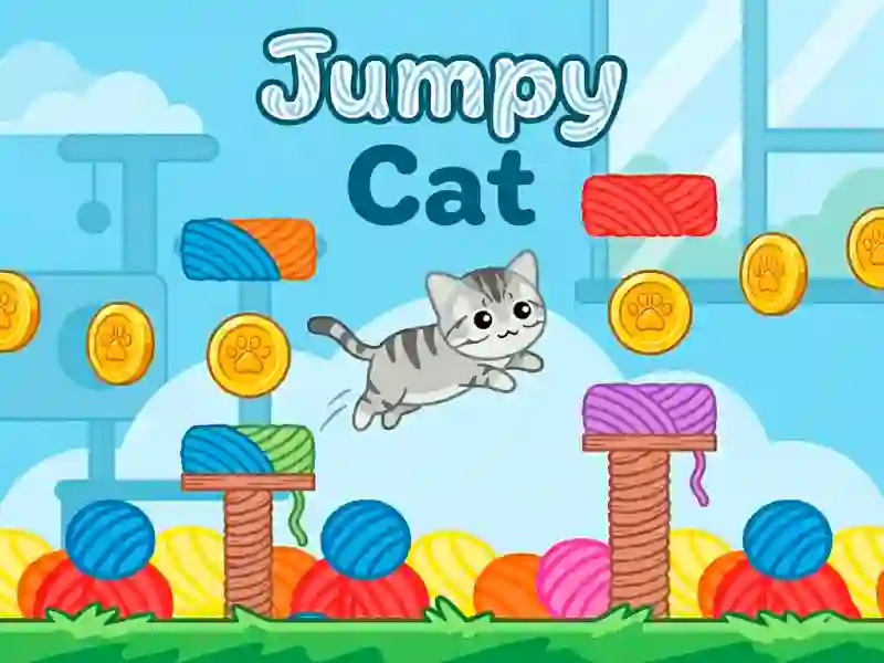 Mäng Jumpy Cat Internetis