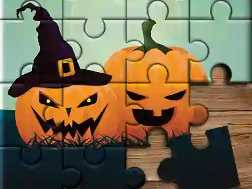 Mäng Halloween Puzzle Internetis