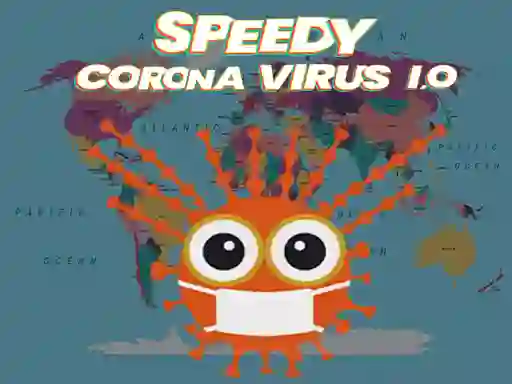 Mäng Speedy Corona Virus.io Internetis