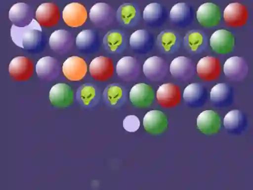 Mäng Aliens Bubble Shooter Internetis