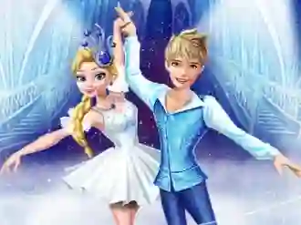 Mäng Elsa and Jack Ice Ballet Show Internetis