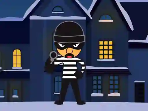 Mäng Robbers In The House Internetis