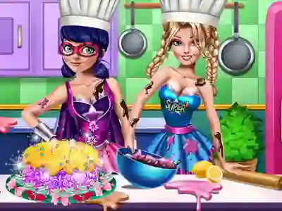 Mäng SuperHero Cooking Contest Internetis