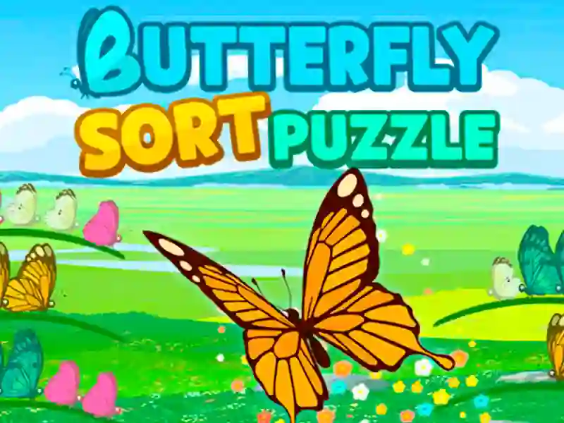Mäng Butterfly Sort Puzzle Internetis