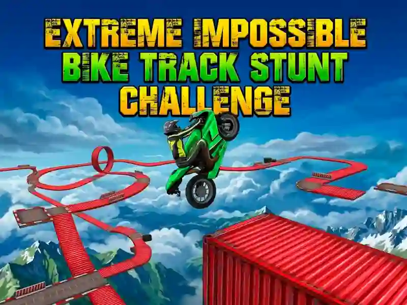 Mäng Extreme Impossible Bike Track Stunt Challenge Internetis