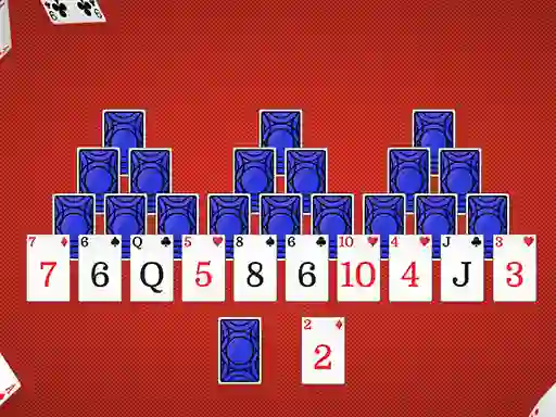 Mäng Tripeaks Solitaire Internetis