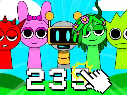 Mäng Sprunki Clicker Game Internetis
