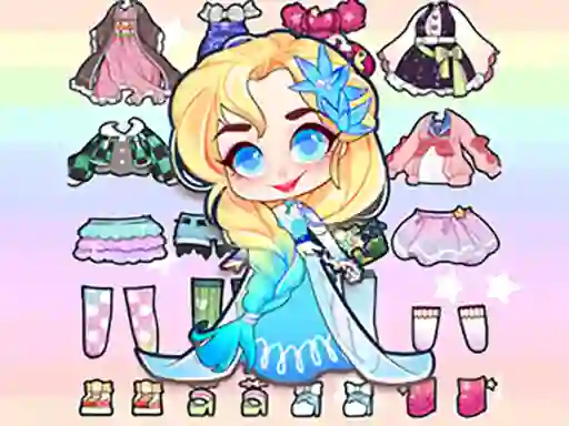 Mäng Hair Doll Dress Up World Internetis