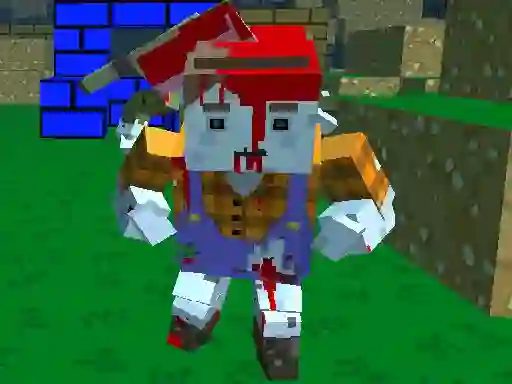 Mäng Pixel Gun Apocalypse 4 Zombie Invazion Internetis