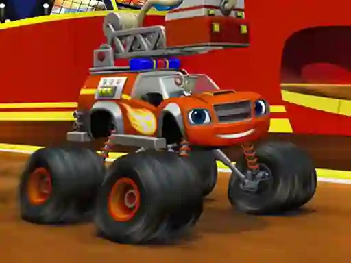 Mäng Blaze and the Monster Machines Jigsaw Internetis