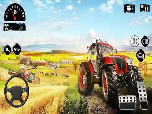 Mäng Offroad Tractor Farmer Simulator 2022: Cargo Drive Internetis