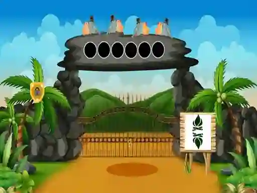 Mäng Rocky Village Escape Internetis