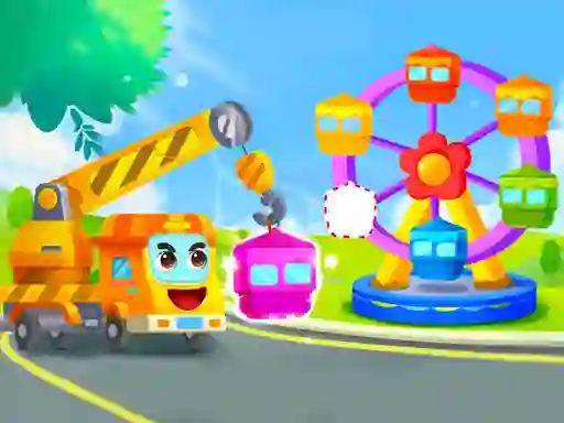 Mäng Little Panda Truck Team Internetis