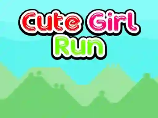 Mäng Cute Girl Run Internetis