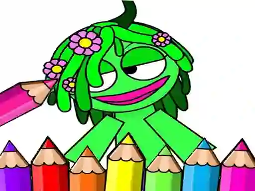 Mäng Sprunki Coloring Music Anime Internetis