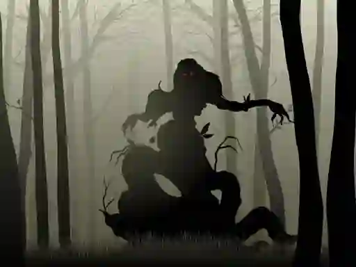 Mäng Evil Spirits Jigsaw Internetis