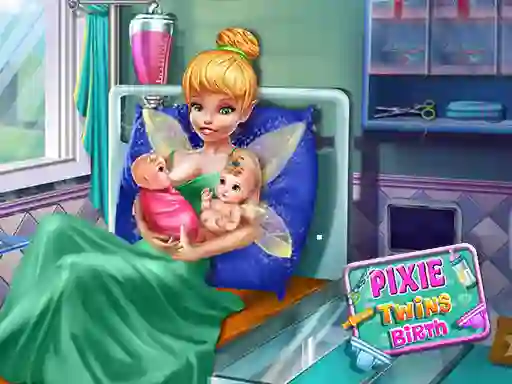 Mäng Pixie Twins Birth Internetis