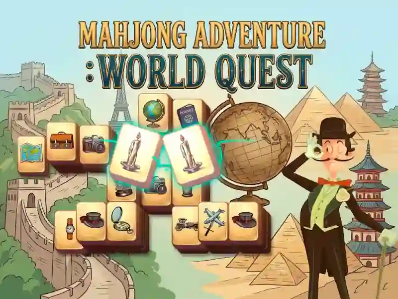 Mäng Mahjong Adventure: World Quest Internetis