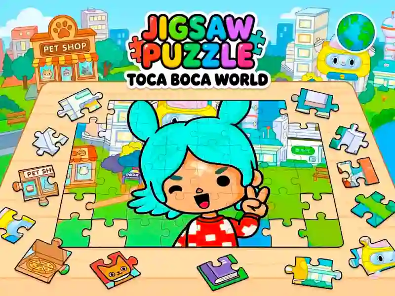 Mäng Jigsaw Puzzle: Toca Boca World Internetis