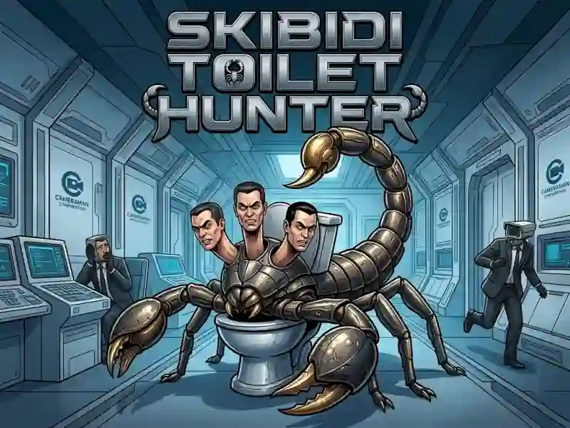 Mäng Skibidi Toilet Hunter Internetis
