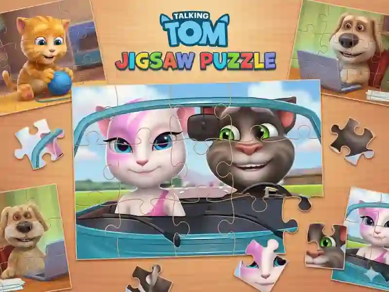 Mäng Talking Tom Jigsaw Puzzle Internetis
