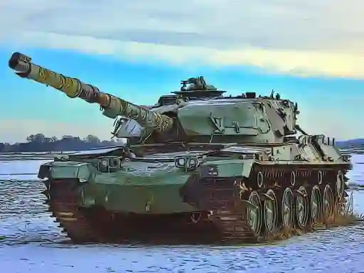 Mäng Military Tanks Jigsaw Internetis