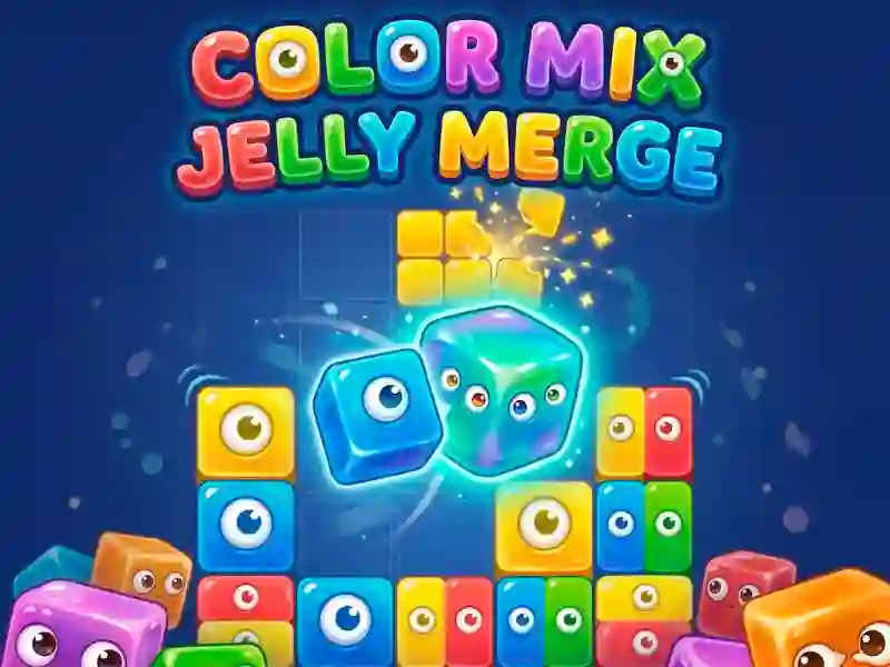 Mäng Color Mix - Jelly Merge Internetis