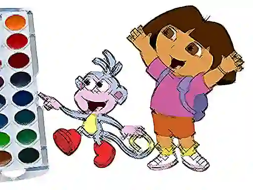 Mäng Cute Girl Coloring Book Internetis