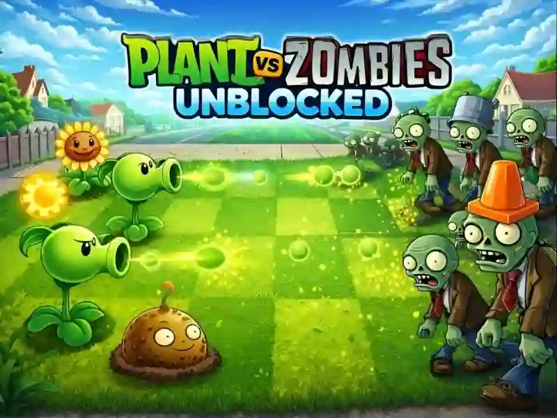 Mäng Plants Vs Zombies Unblocked Internetis