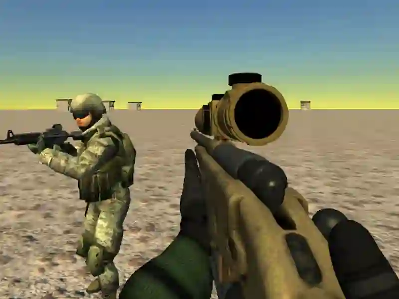 Mäng Sniper - Desert Storm Internetis