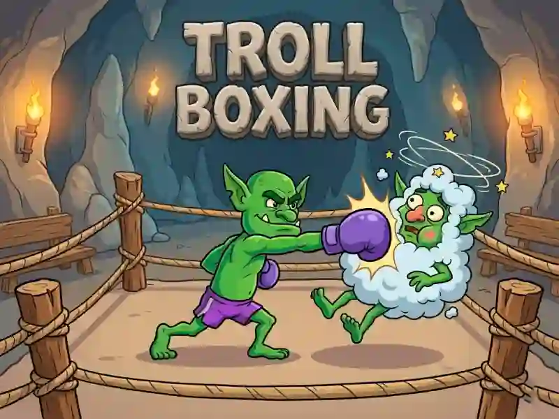 Mäng Troll Boxing Internetis