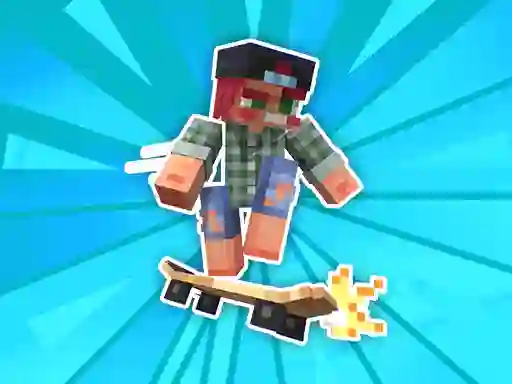 Mäng Noob and Pro Skateboarding Internetis