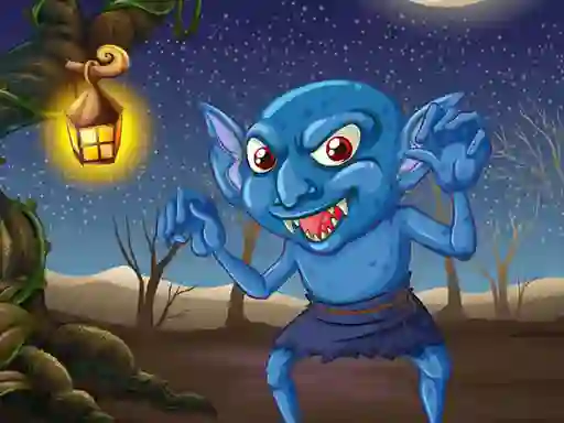 Mäng Goblin Fight Match 3 Internetis
