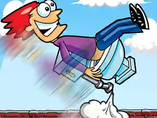 Mäng Farting Flippy King Internetis