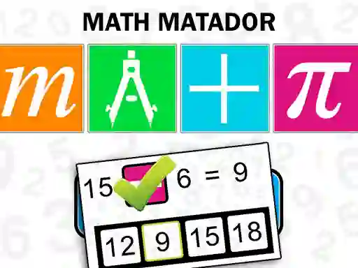 Mäng Math Matador Internetis