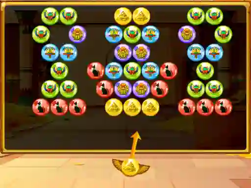 Mäng Bubble Shooter Egypt Internetis