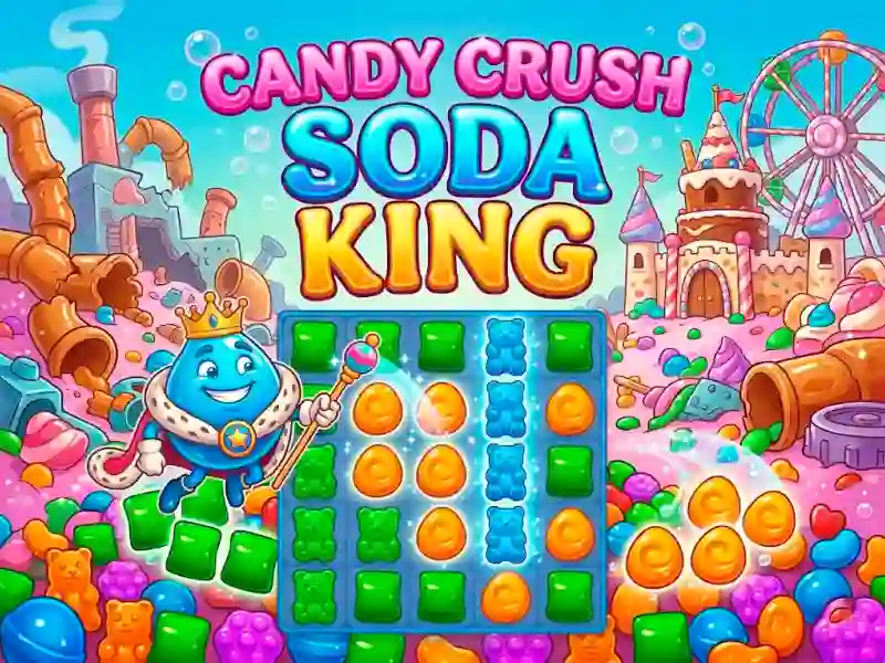 Mäng Candy Crush Soda King Internetis