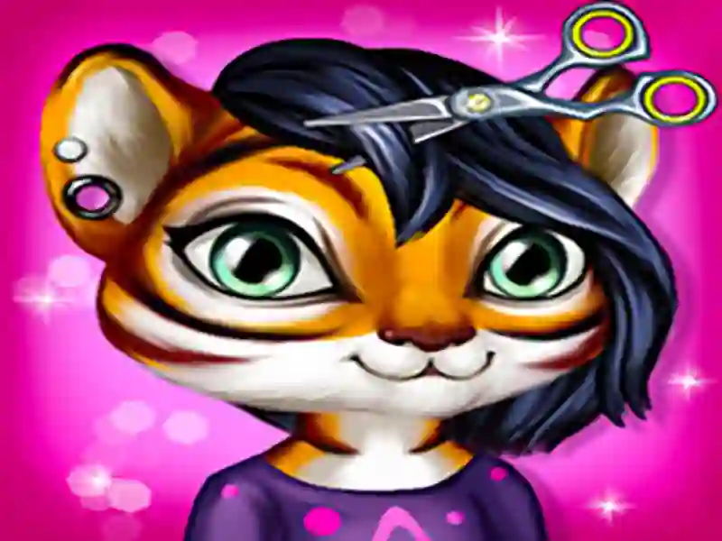 Mäng Cute Animal Hair Salon Internetis