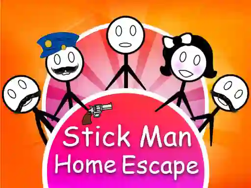 Mäng Stickman Home Escape Internetis