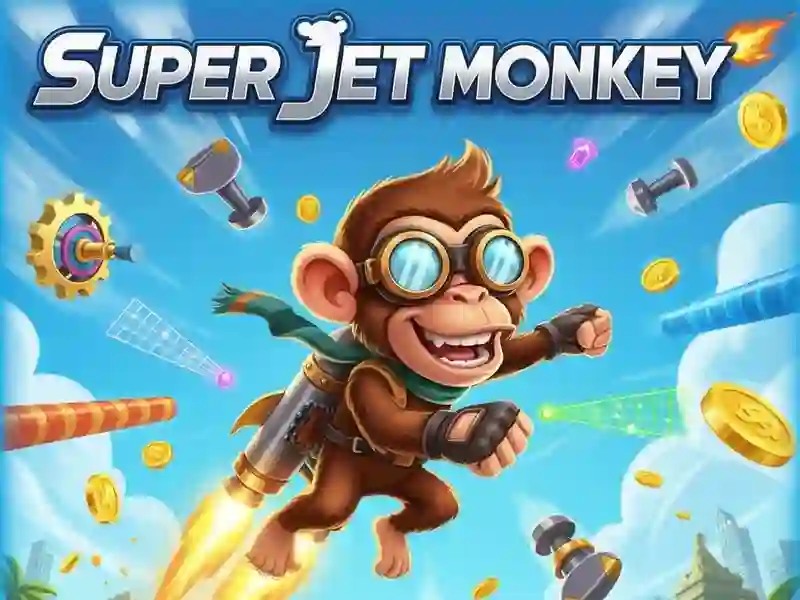 Mäng Super Jet Monkey Internetis