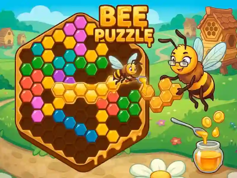 Mäng Bee Puzzle Internetis